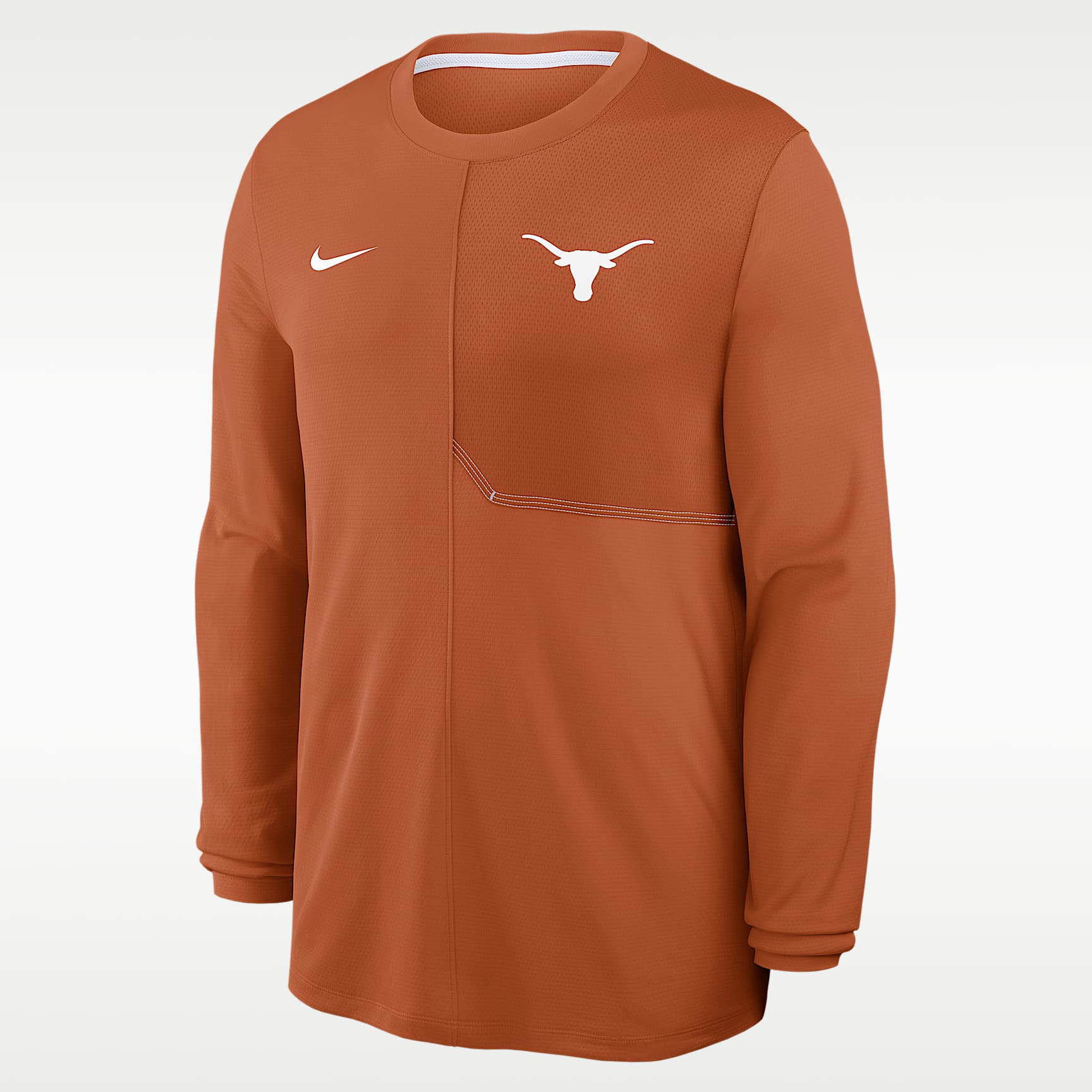 Texas Sideline Coach Men's Nike Dri-FIT College Long-Sleeve Top